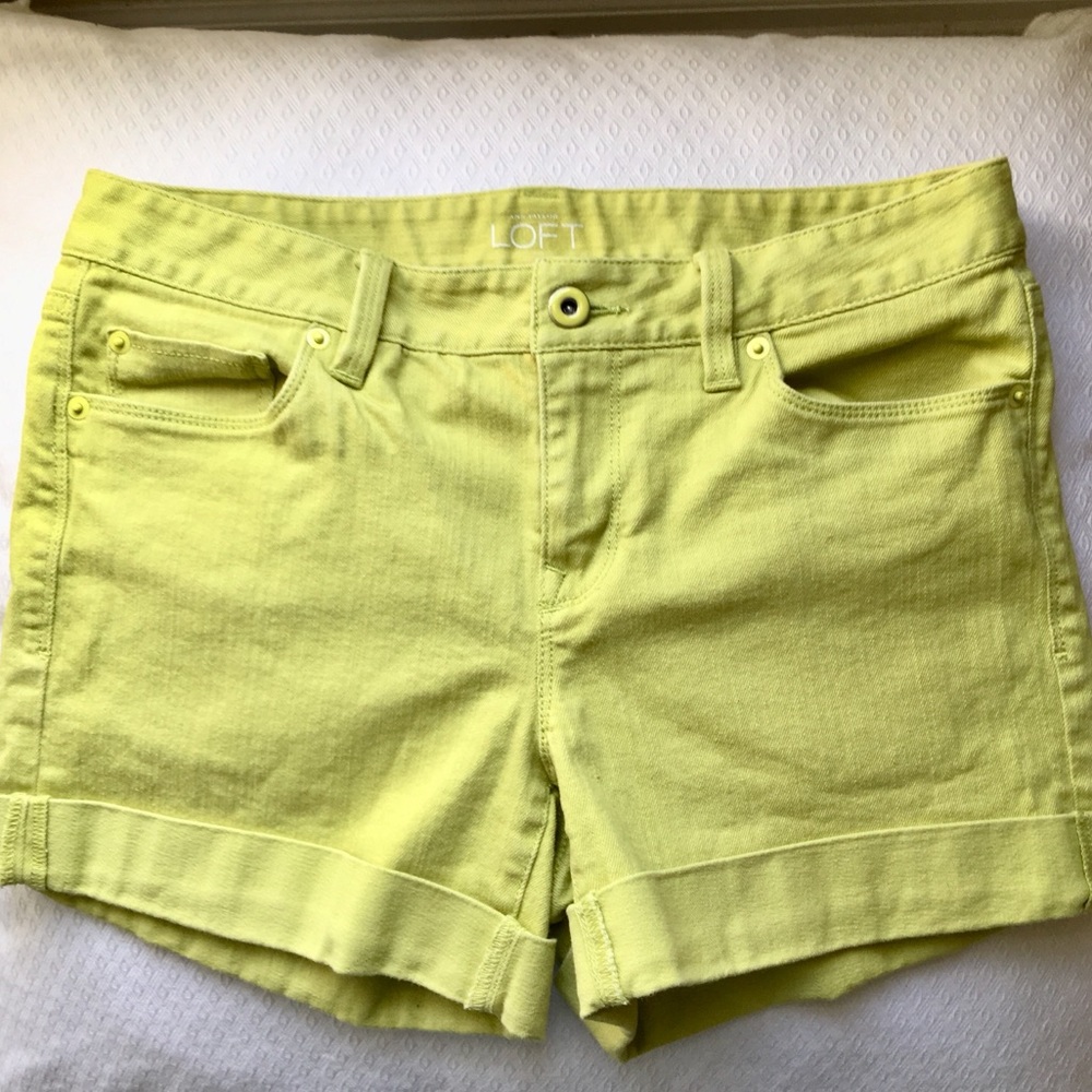 Happy Ann Taylor loft jean shorts !!  😎- SALE!!